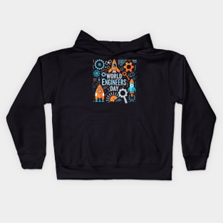 World Engineers Day Kids Hoodie